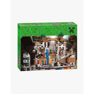 Конструктор Майнкрафт (арт. 23019) Шахта з монстрами 922 деталей