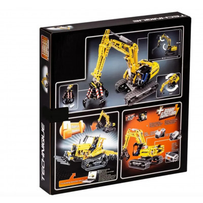 Конструктор Технік (арт. 76028) "Екскаватор" 2 в 1 727 деталей