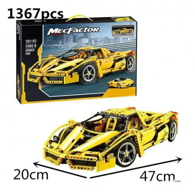 Конструктор машина (арт. 3382 B) "Enzo Ferrari" 1367 деталей
