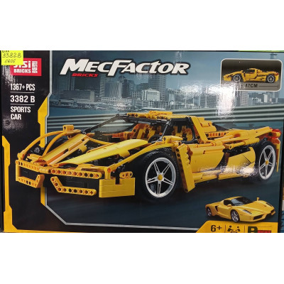 Конструктор машина (арт. 3382 B) "Enzo Ferrari" 1367 деталей