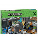 Конструктор "Minecraft" (арт. 23020) Портал до Краю 571 деталь