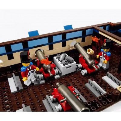 Конструктор Морские пираты (арт. 18007) "Огромный трехмачтовый имперский флагман" 1779 деталей