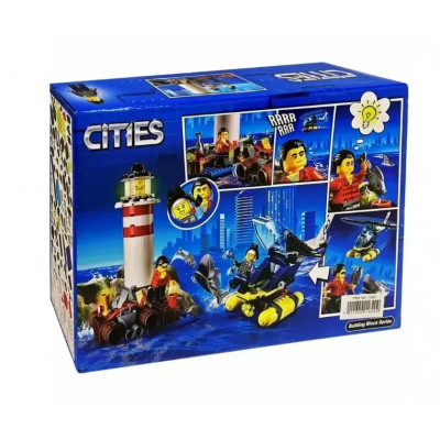 Конструктор City (арт. 11620) "Морская полиция" 197 деталей