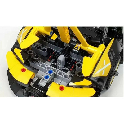 Конструктор (арт. 8001) Болид Бугатти 905 деталей