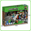Конструктор Майнкрафт (арт.10810SH) Пещера Зомби 250 деталей