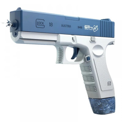 Водяний пістолет з акумулятором - дизайн Glock, стрілянина на 8 м (арт. BT8188)