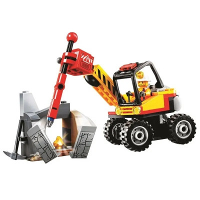 Конструктор "Cities" (арт. 10874) Мощный горный разделитель 132 детали