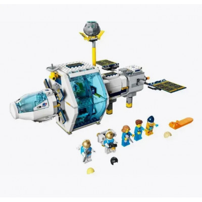 Конструктор City (арт. 68006) "Місячна космічна станція" 514 деталей