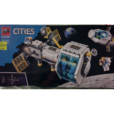 Конструктор City (арт. 68006) "Місячна космічна станція" 514 деталей