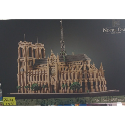 Конструктор Архітектура (арт. 6626) "Собор Паризької Богоматері" 4383 деталей