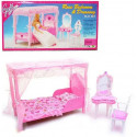 Набір лялькових меблів Gloria 2614 "Спальня"