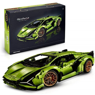 Конструктор спорткар Lamborghini Sian FKP 37, 3696 деталей