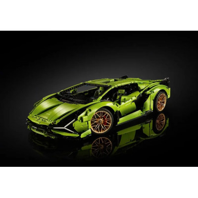 Конструктор спорткар Lamborghini Sian FKP 37, 3696 деталей