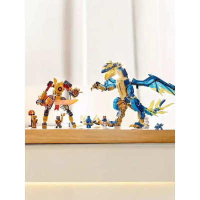 Конструктор Ніндзяго (арт. 11096) "Елементальний Дракон стихій проти Робота" 1038 деталей