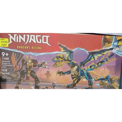 Конструктор Ніндзяго (арт. 11096) "Елементальний Дракон стихій проти Робота" 1038 деталей