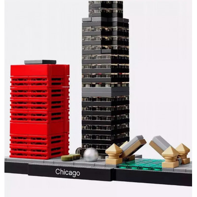Конструктор Архітектура (арт. L1033) "Чикаго" 444 деталей