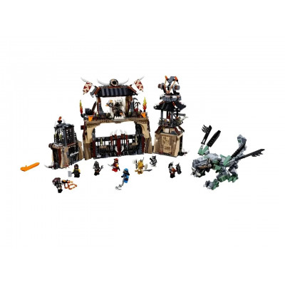 Конструктор Ninjago (арт. 10940) "Пещера драконов" 1714 деталей 