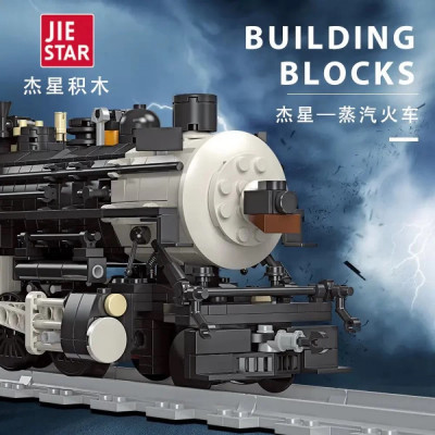 Конструктор Jie Star 59003 "Паровоз, локомотив, поїзд, Southern Pacific CN 5700" 1136 деталей