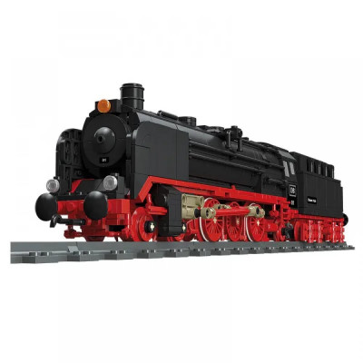 Конструктор Jie Star 59004 "Локомотив, паровоз BR01" 1173 деталей