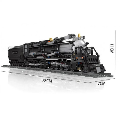 Конструктор Jie Star 59005 "Локомотив, паровоз Big Boy" 1608 деталей