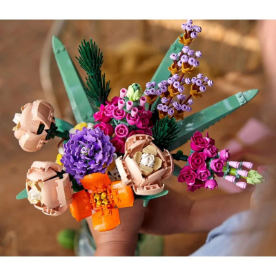 Конструктор Flower Bouquet - Букет квітів - 17 шт. - 756 деталей (арт. X19005)