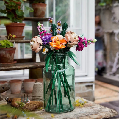 Конструктор Flower Bouquet - Букет квітів - 17 шт. - 756 деталей (арт. X19005)