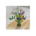 Конструктор Panlos 655001 "Bouquet Flowers Букет Квіти 12шт" 999 деталей