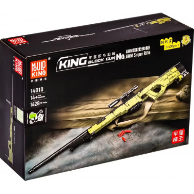 Конструктор Mould King 14010 снайперская винтовка AWM 1628 деталей