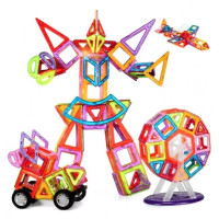Конструктор магнитный Мега Набор - Magnetic Building Block NEW 108 деталей
