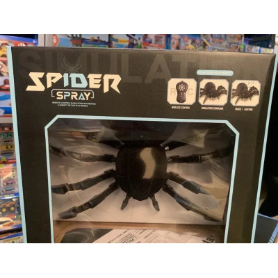 Робот-павук "Чорна Вдова" (арт. 128A) з дистанційним керуванням з розпилювачем та підсвічуванням