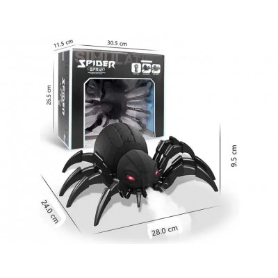 Робот-павук "Чорна Вдова" (арт. 128A) з дистанційним керуванням з розпилювачем та підсвічуванням