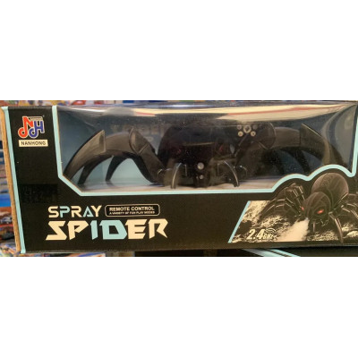 Робот-павук "Чорна Вдова" (арт. 128A) з дистанційним керуванням з розпилювачем та підсвічуванням