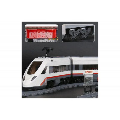 Конструктор City (арт. 6102) "Швидкісний пасажирський поїзд на радіокеруванні" 659 деталей