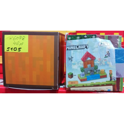 Магнітний конструктор майнкрафт (арт. 6078) 46 деталей