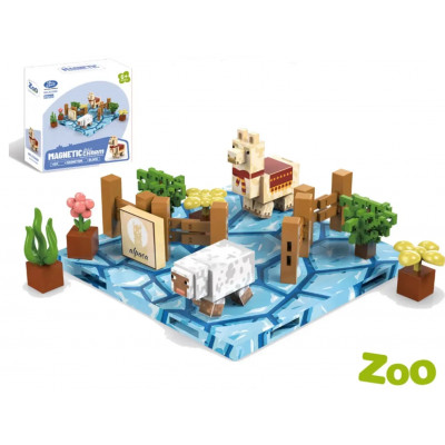 Магнітний конструктор майнкрафт (арт. 33008) 69 деталей