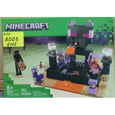 Конструктор Майнкрафт (8003) Фінальна арена Краю портал 252 деталі