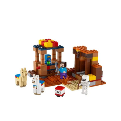 Конструктор Майнкрафт (1018) Торговий пост 201 деталь