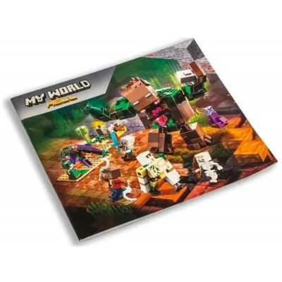 Конструктор Майнкрафт (11813) "Гидота з джунглів" 501 деталь