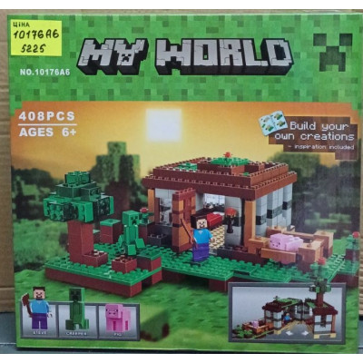 Конструктор Майнкрафт (10176A6) Первая ночь 10176A6 408 деталей