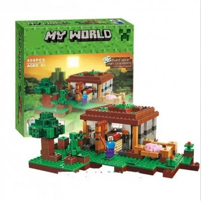 Конструктор Майнкрафт (10176A6) Первая ночь 10176A6 408 деталей