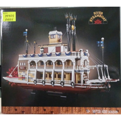 Конструктор (99709) Річковий пароплав Амелі,4090 деталей