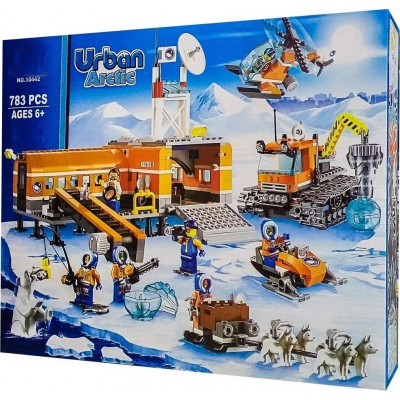 Конструктор (10442) Arctic Сіті Арктична база, 783 деталі.