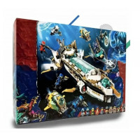 Конструктор (60086) Ніндзяго "Підводний Дар Долі" 1211 деталей Ninjago