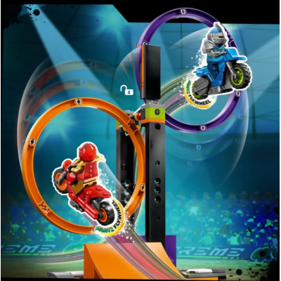 Конструктор City (70360) "Каскадерське випробування з обертанням"" 117 деталей