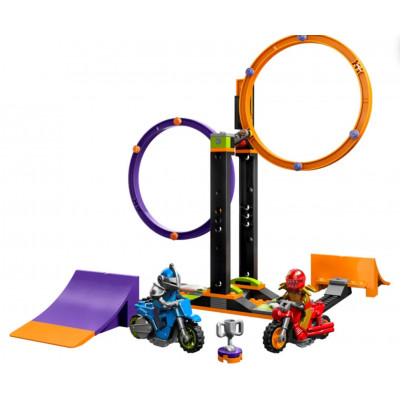 Конструктор City (70360) "Каскадерське випробування з обертанням"" 117 деталей