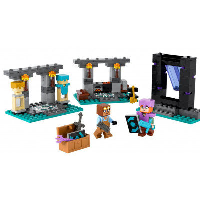 Конструктор (853) Minecraft"Оружейная комната" 203 детали