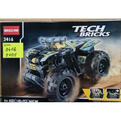 Конструктор Decool (3421) "Квадроцикл" 148 деталей