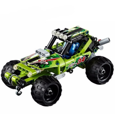 Конструктор Decool (3414) "Багги с инерционным механизмом" 137 деталей