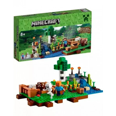 Конструктор Minecraft 10175 A6 "Ферма" 262 деталей