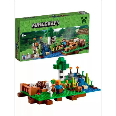 Конструктор Minecraft 10175 A6 "Ферма" 262 деталей
